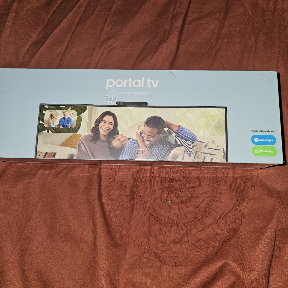Facebook portal tv  smart video calling brand new in wrapping